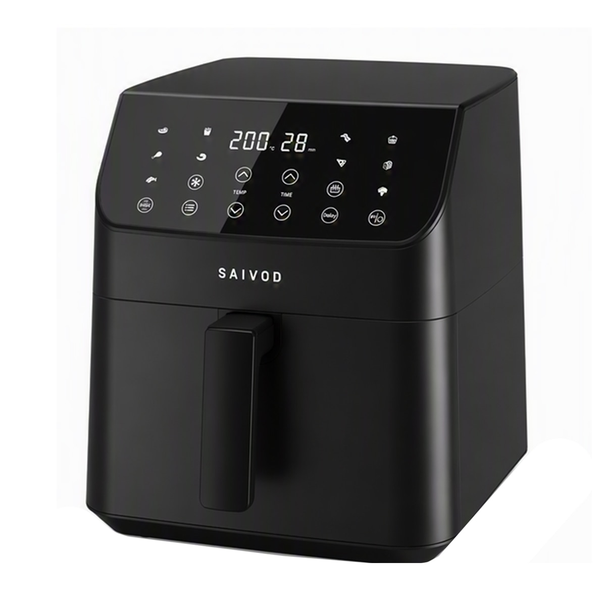 Fritadeira Air Fryer Saivod KB6017E sem Óleo de 6,5 litros - Preto Preto-2