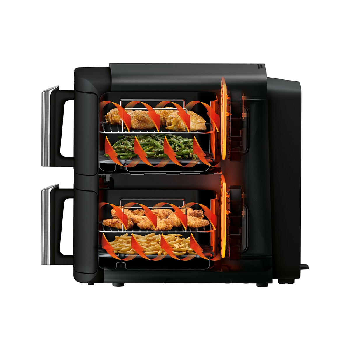 Freidora de aire Ninja 6 en 1 vertical max 7,6 litros SL300EU Negro-9