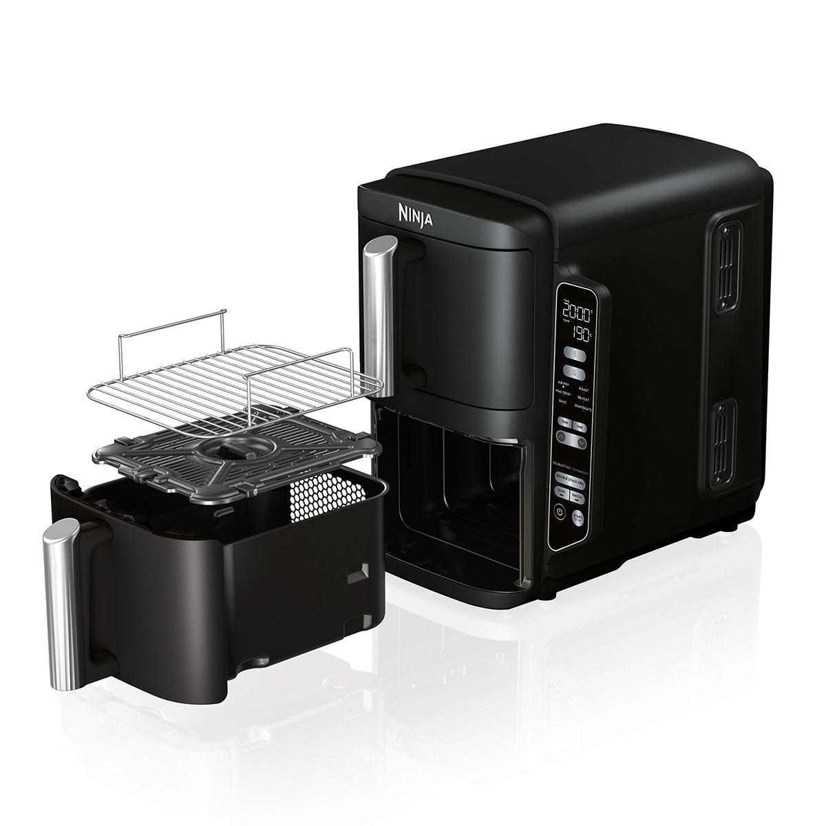 Freidora de aire Ninja 6 en 1 vertical max 7,6 litros SL300EU Negro-11