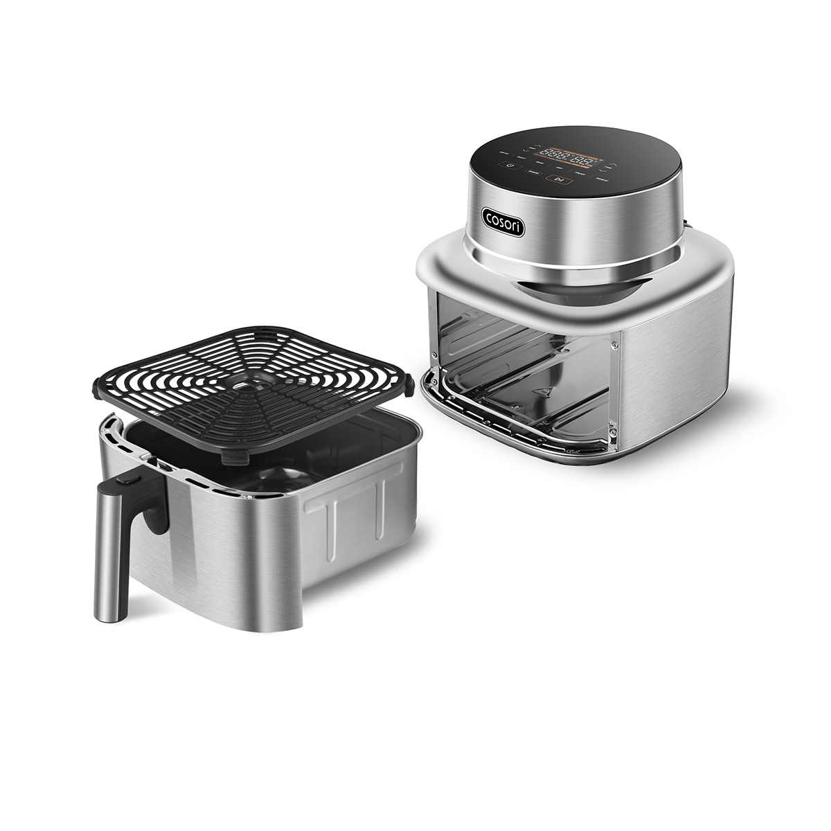 Freidora de aire Cosoi Iconic Single Smart 6,2 L de acero inoxidable Inox-5
