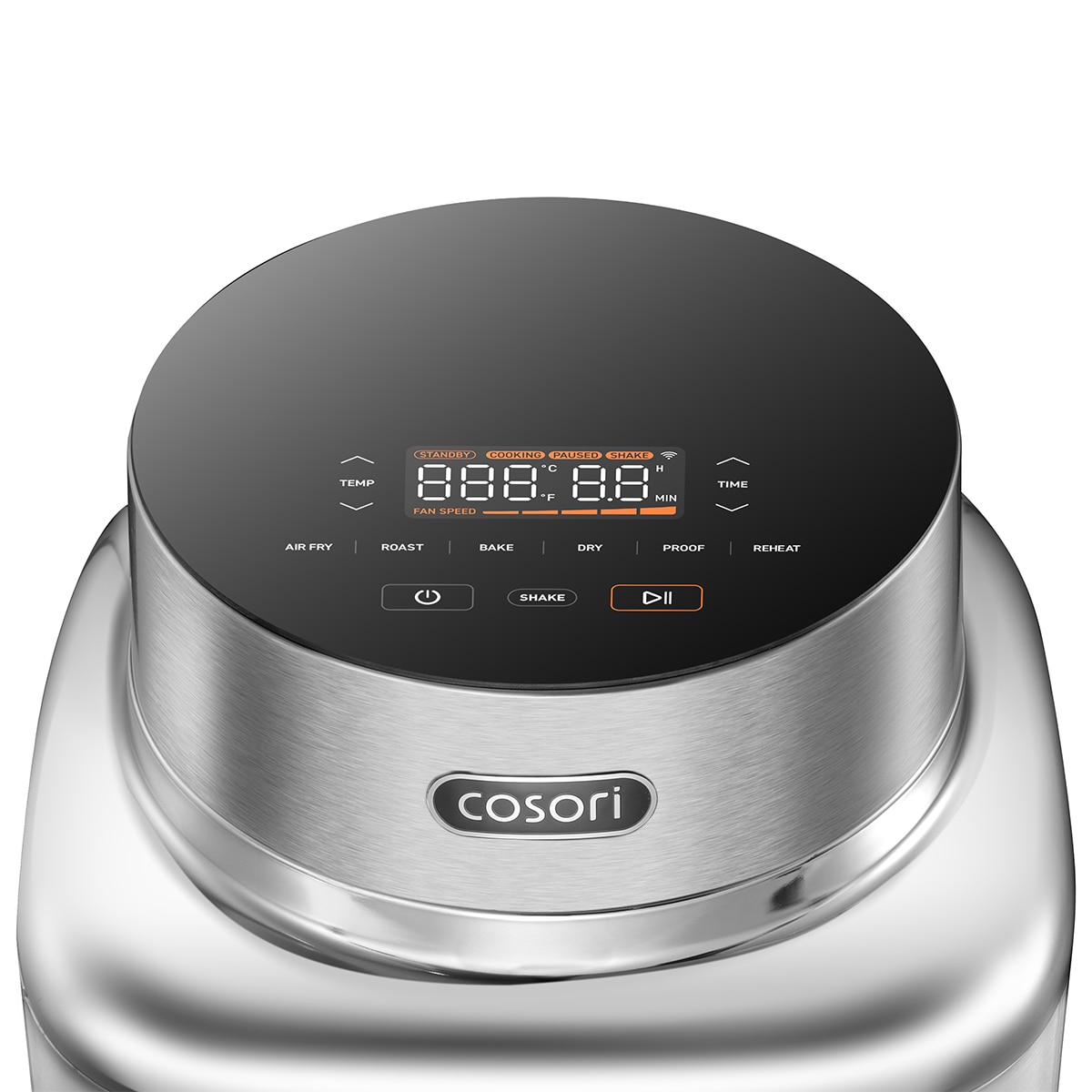 Freidora de aire Cosoi Iconic Single Smart 6,2 L de acero inoxidable Inox-6