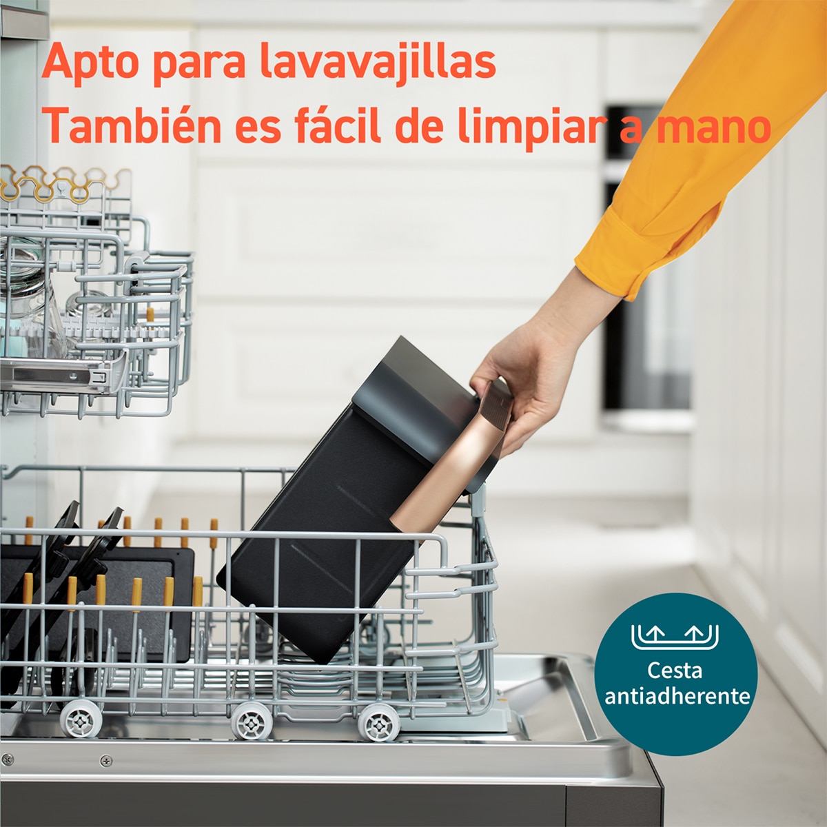 Freidora de aire Cosori Dual Blaze Twinfry de 10 litros con revestimiento cerámico libre de PFAS 10