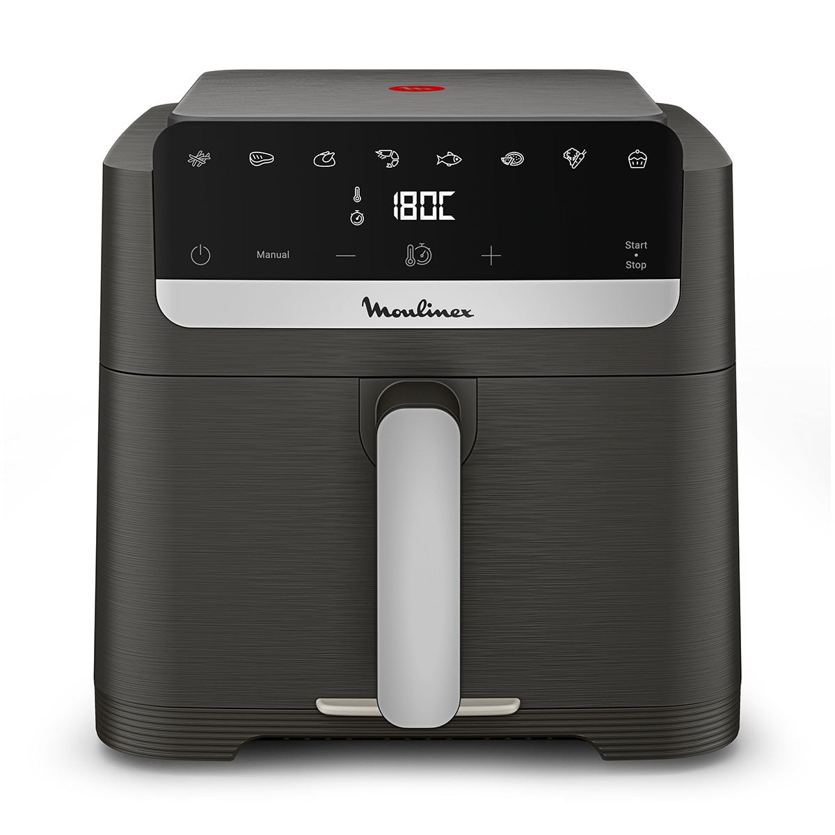 Moulinex - Freidora sin aceite Moulinex EZ866 Easy Fry Mega Compact 7,5 litros hasta 8 personas.