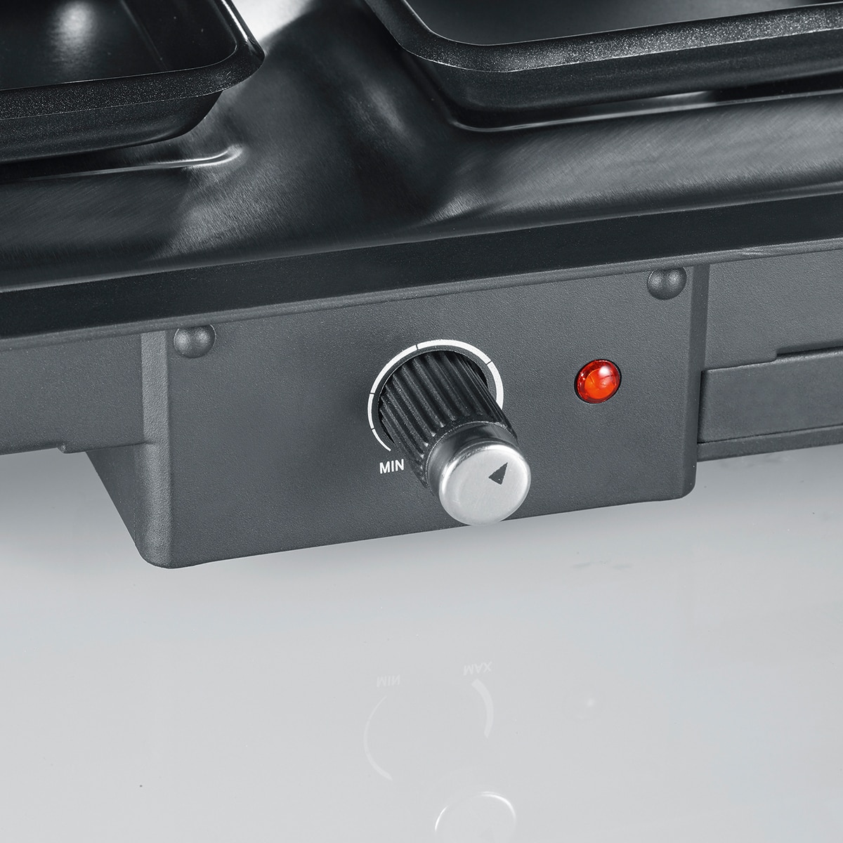 Raclette SEVERIN RG 2374 con piedra natural Acero Inox-3