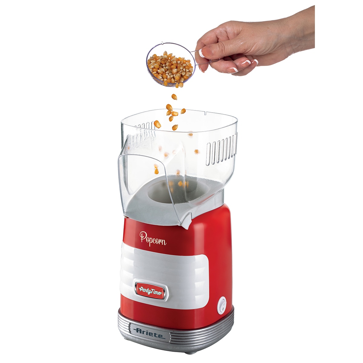 Palomitero Ariete 2956 Party Time Popper Rojo-2