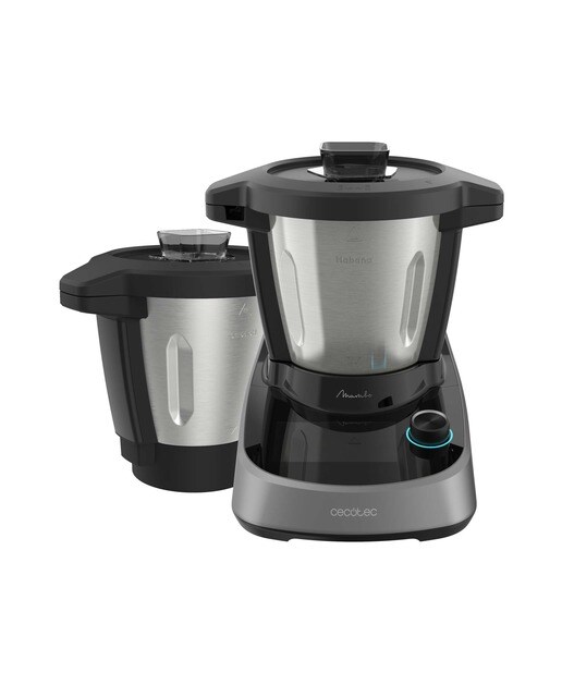 Robot de cocina Cecotec Mambo Touch 4346 con jarra Habana y accesorios OneClick - Negro Negro-1