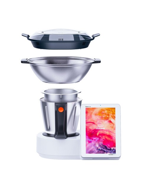 Robot de cocina Taurus Mycook Next con conexión Wi-Fi integrada Blanco-3