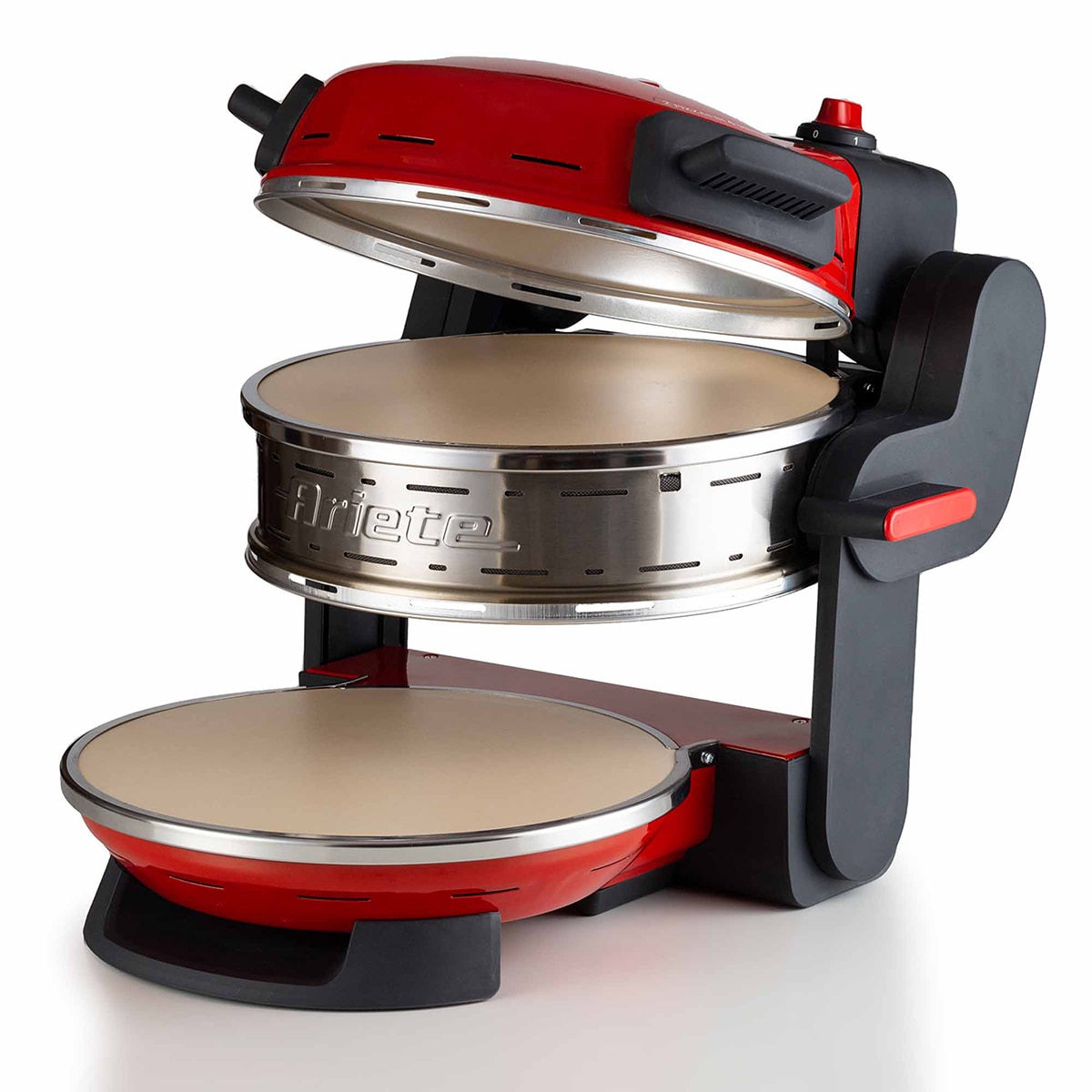 Horno doble para pizza ARIETE 927/00 Rojo-5