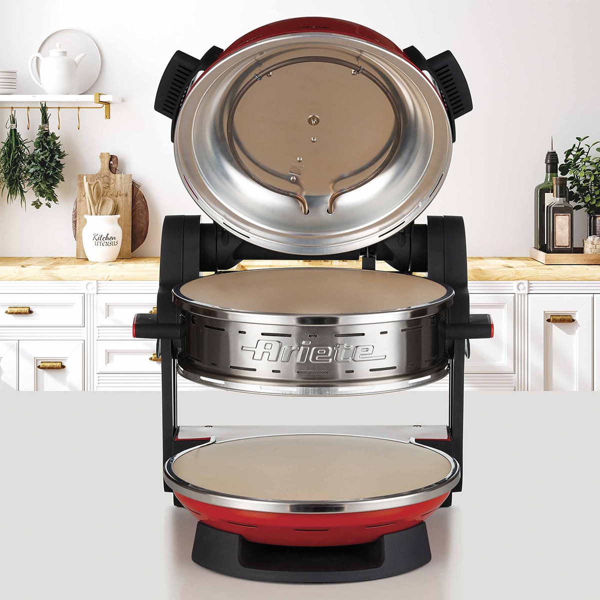 Horno doble para pizza ARIETE 927/00 Rojo-6