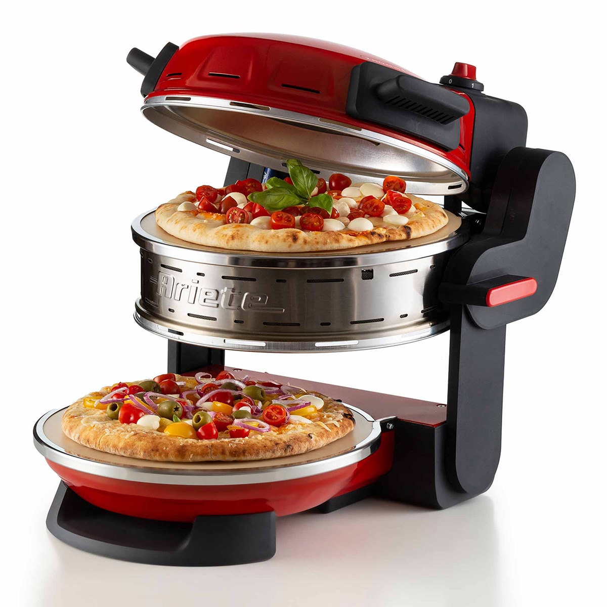 Horno doble para pizza ARIETE 927/00 Rojo-8