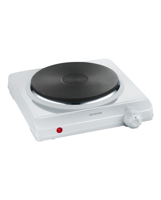 Hornillo de mesa SEVERIN 1091 con termostato regulable Blanco-1
