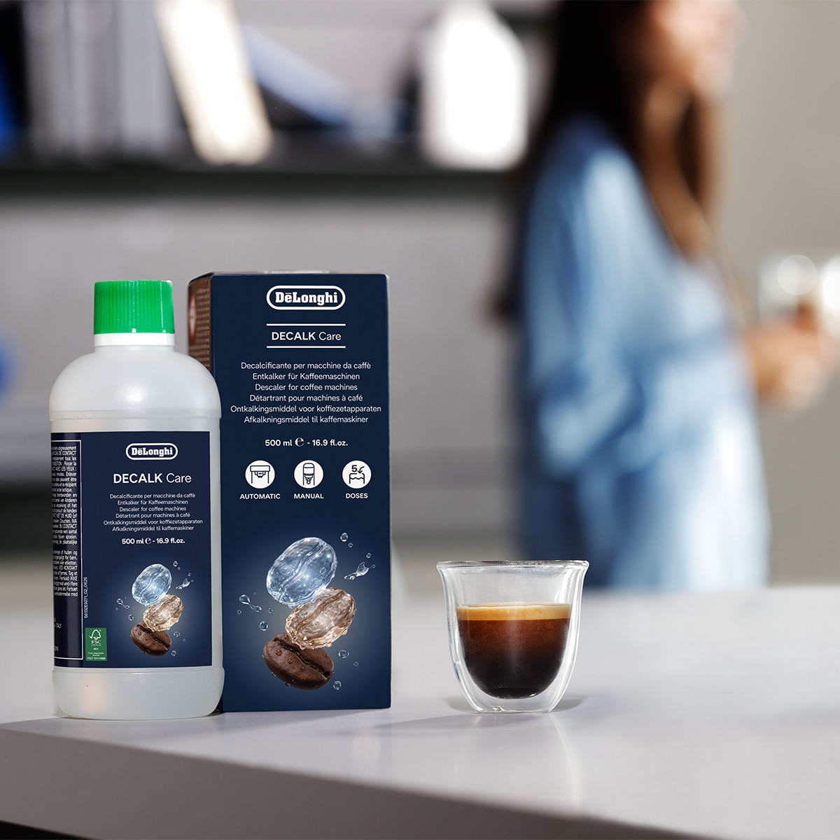 Descalcificador Decalk Care DLSC500 para cafeteras De'Longhi 500 ml 3