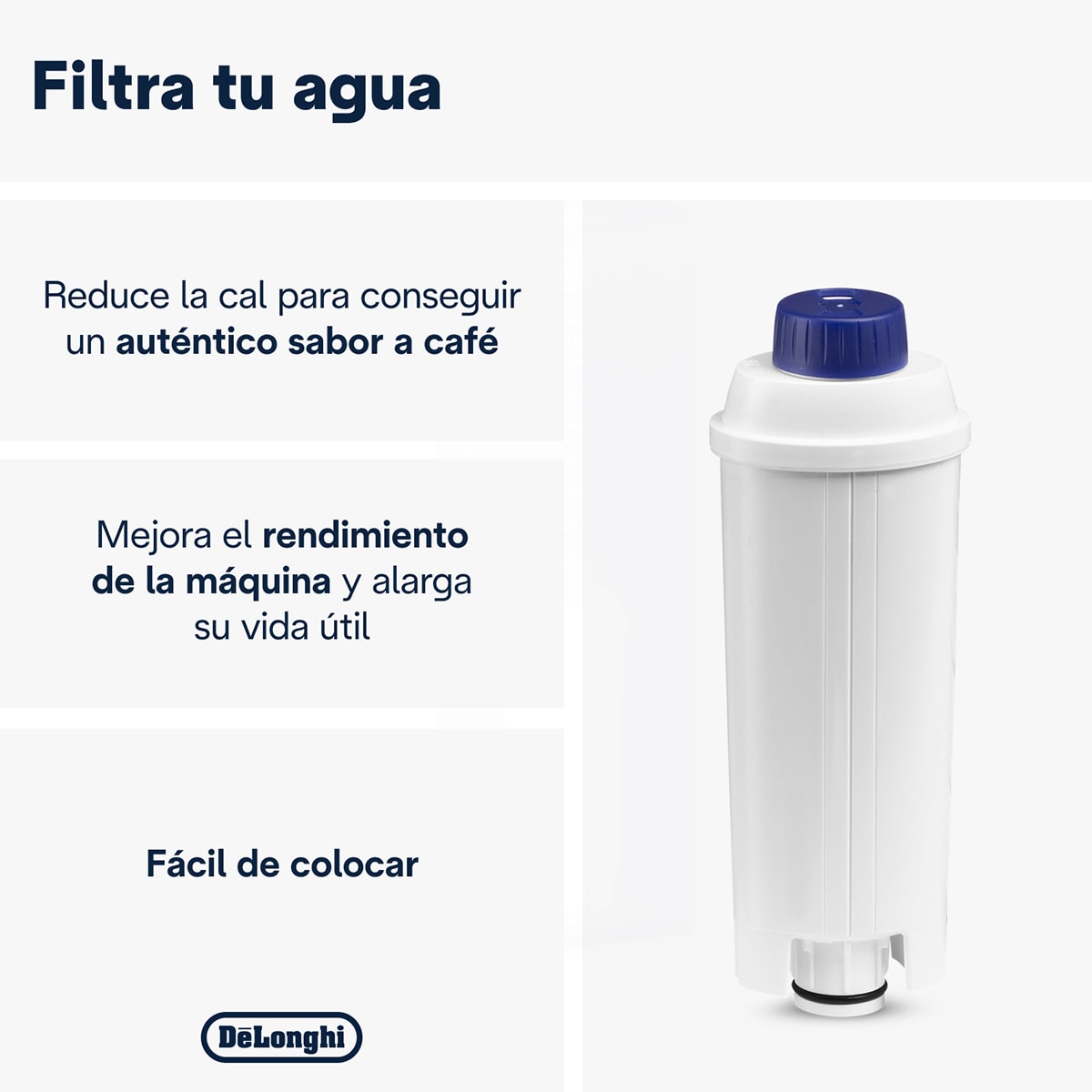 Filtro de agua De'Longhi para cafeteras 2