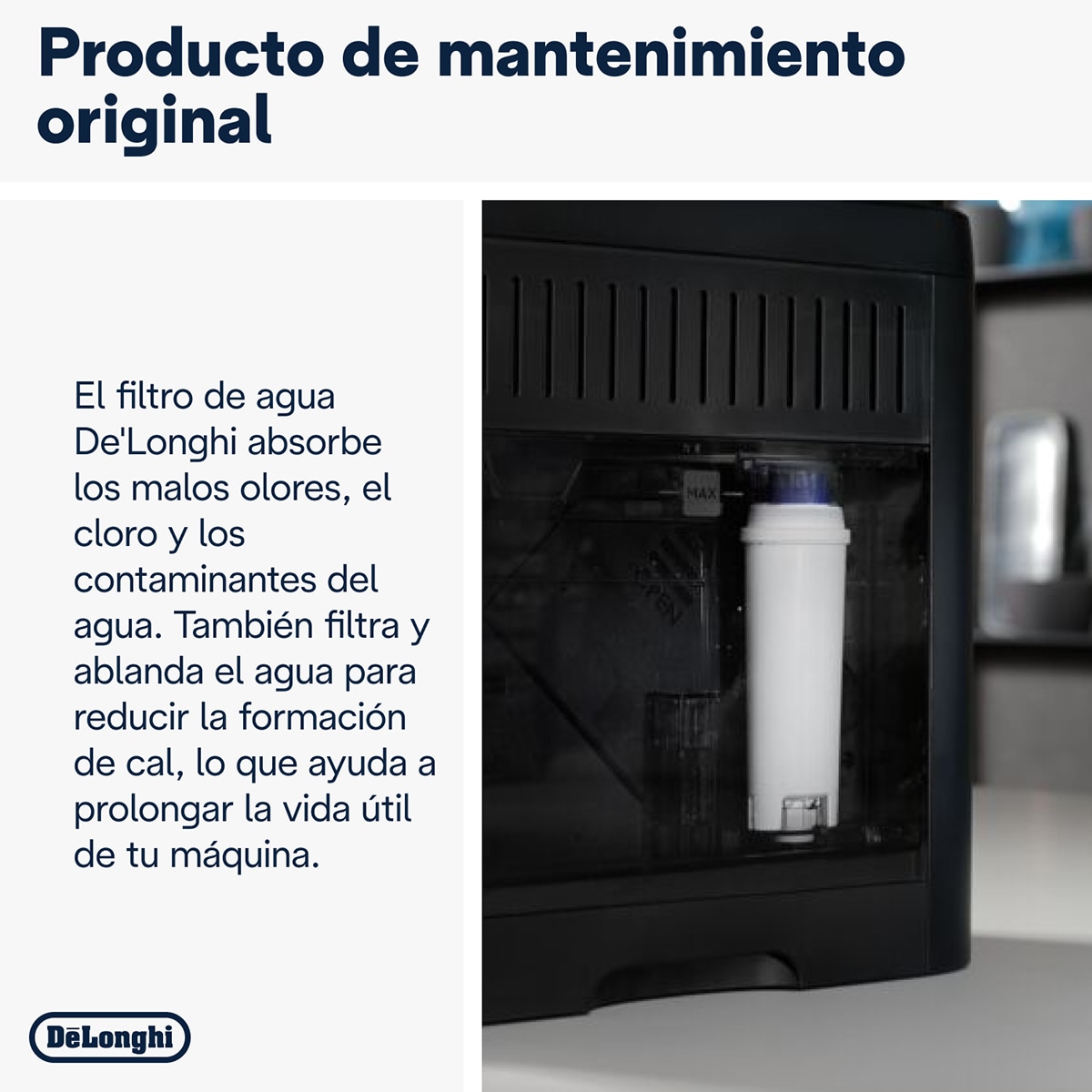Filtro de agua De'Longhi para cafeteras 3