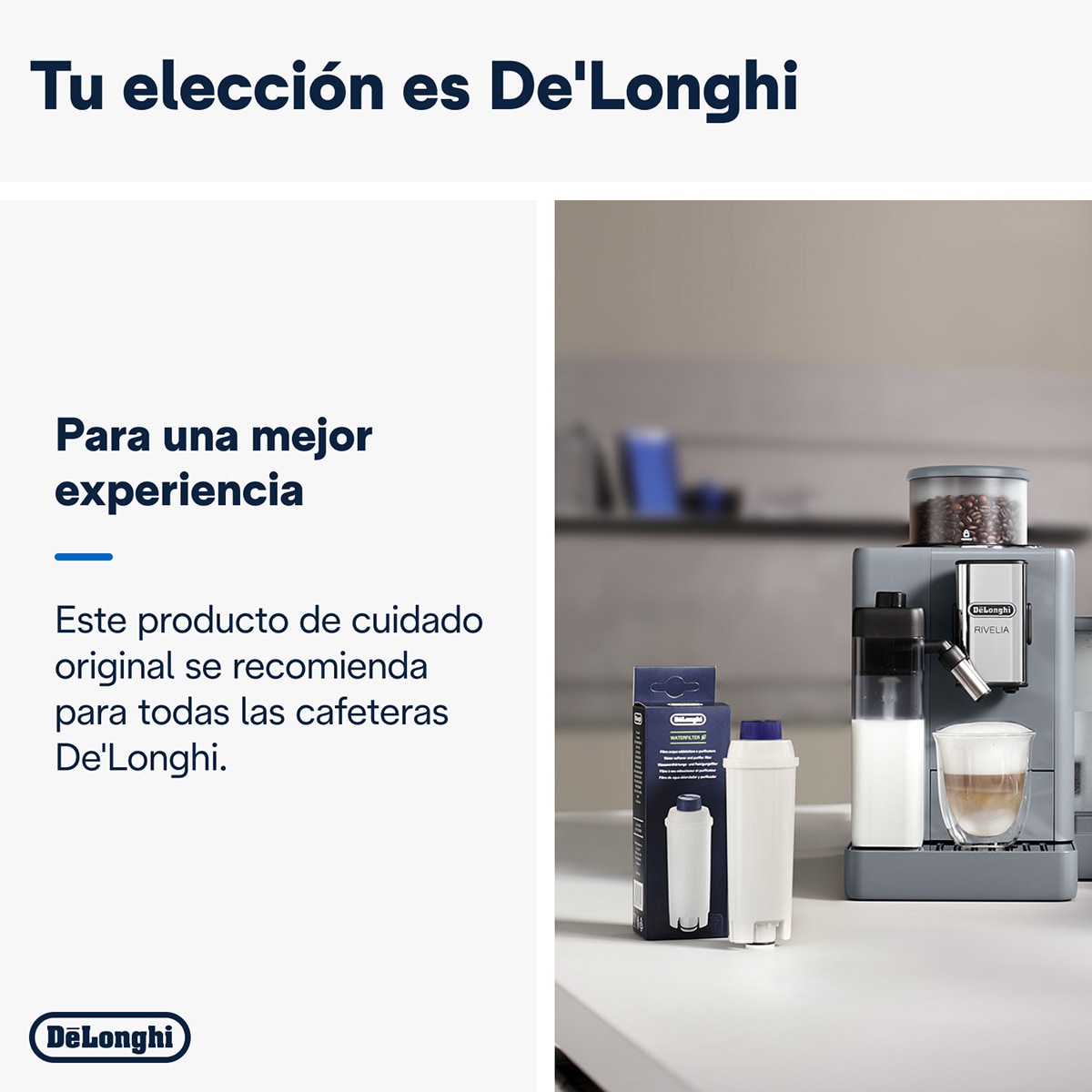 Filtro de agua De'Longhi para cafeteras 6