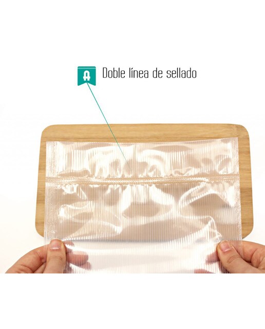 Pack de 2 rollos para envasar el vacío Alfa 2