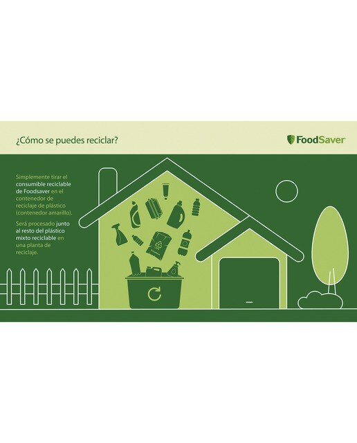 Bolsas de envasado FoodSaver FSBE4802X-01 8