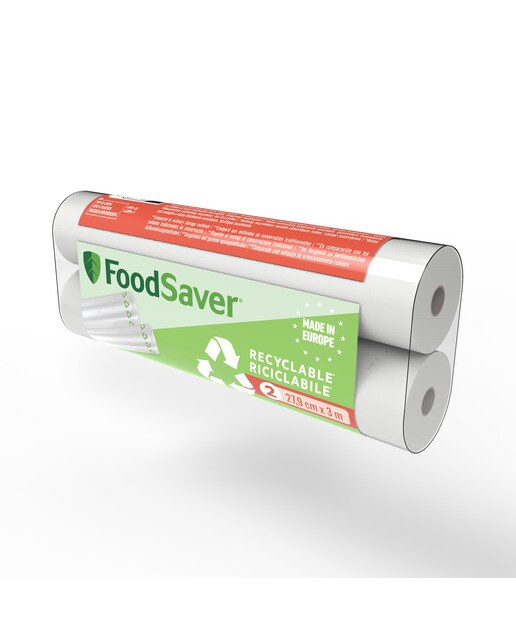 Pack 2 rollos par envasar al vacío FoodSaver FSRE2802X-01 6