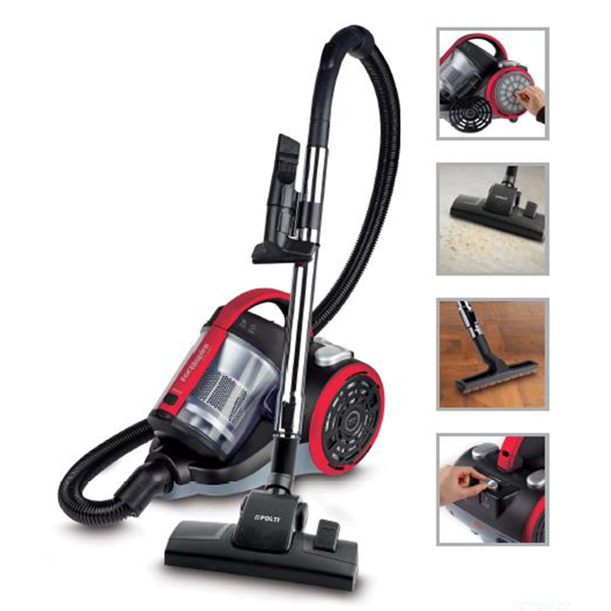 Aspirador compacto ciclónico Polti Forzaspira C110 Plus 3