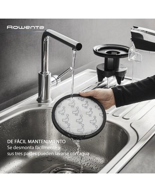 Aspirador Rowenta Compact Power XXL con Tecnología ciclónica Negro-6