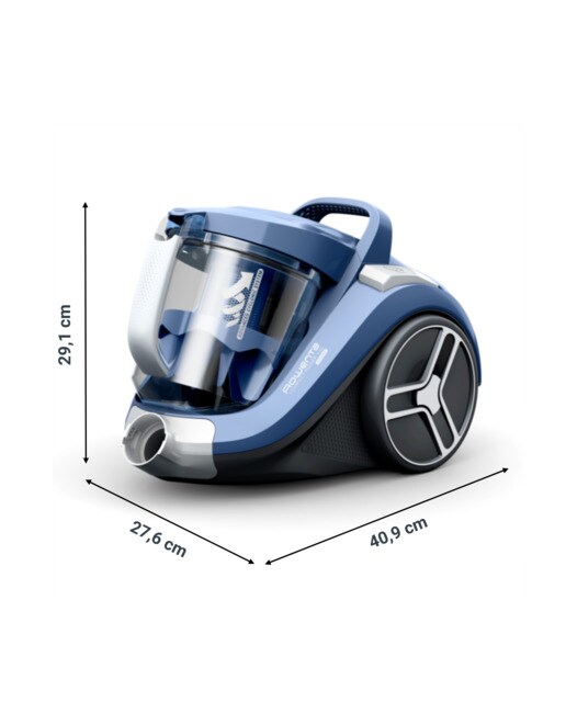 Aspirador Rowenta Compact Power XXL RO4B31 con tecnología ciclónica Azul corso / Gris pluma-2