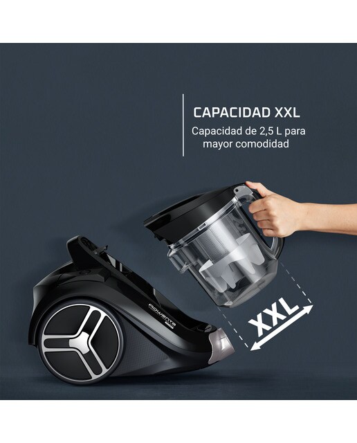 Aspirador Rowenta Compact Power XXL RO4B31 con tecnología ciclónica Azul corso / Gris pluma-5