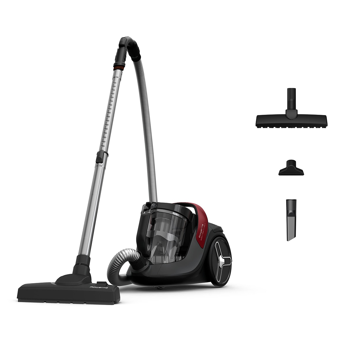 Aspirador sin bolsa Rowenta Silence Force Cyclonic 7, RO7B33 Motor de 900 W - Burdeos Burdeos-1