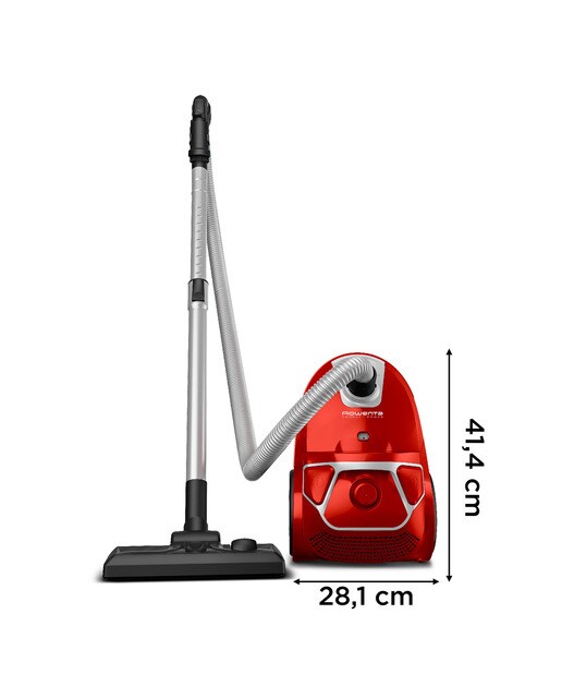 Aspirador Rowenta RO3953EA Compact Power con control de potencia Rojo-2