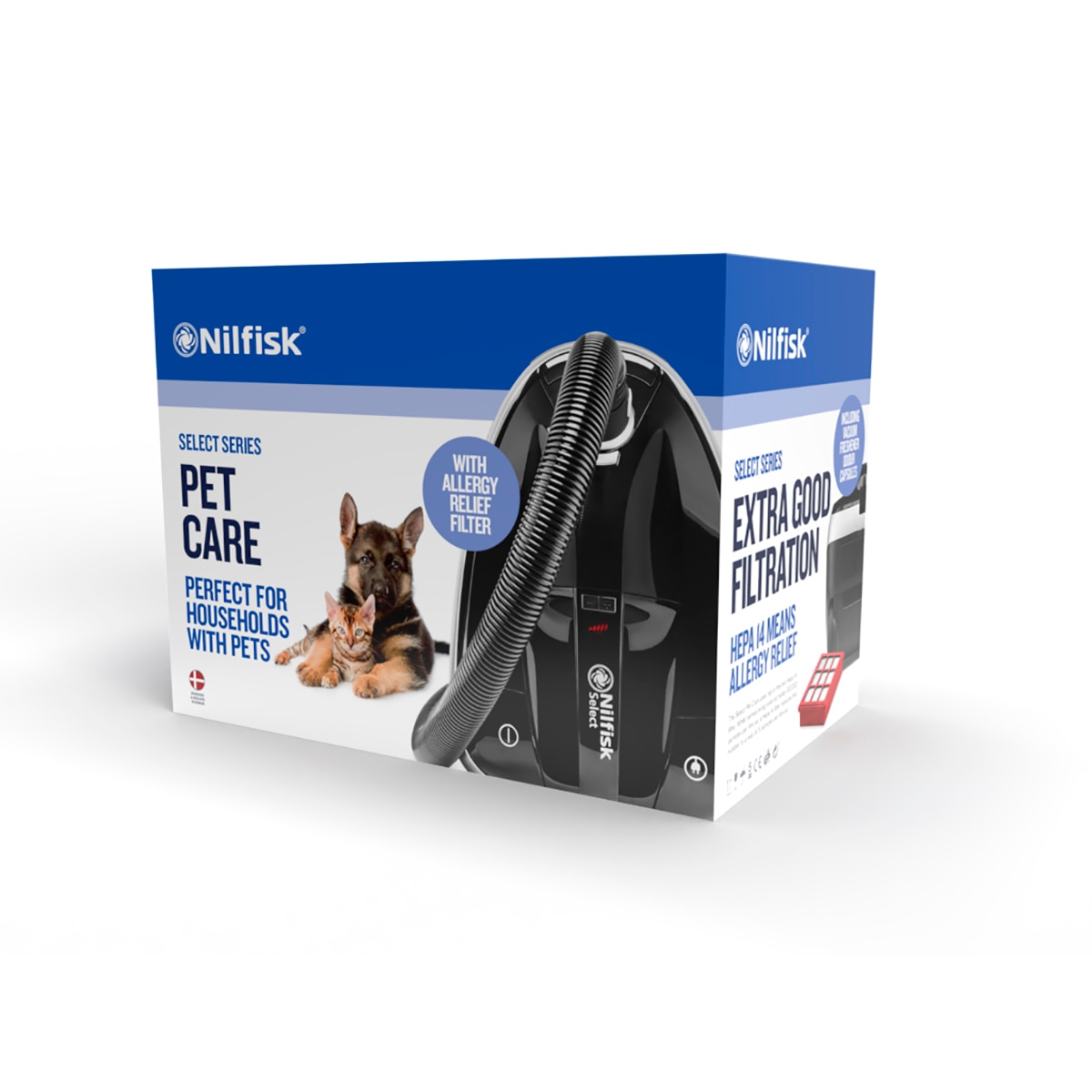 Aspirador Nilfisk Select Pet Care con filtro Hepa 14 Negro-11