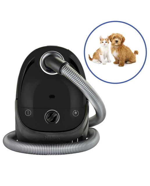 Aspirador con bolsa Nilfisk One Pet Care Negro-3