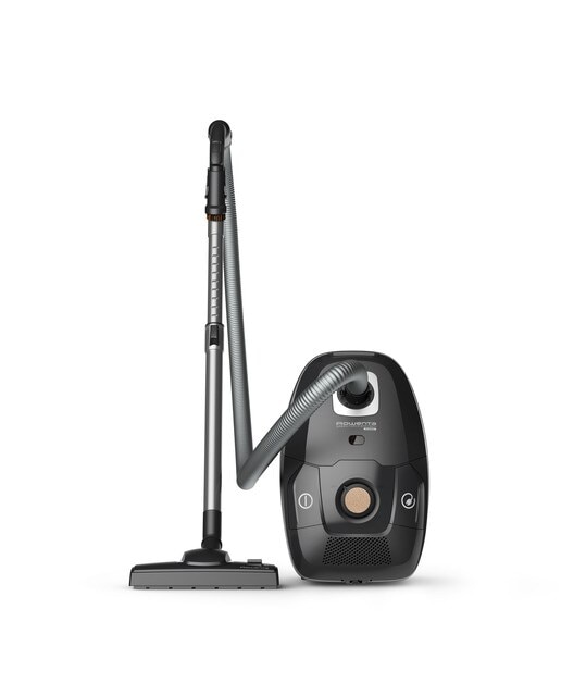 Imagem 0 de Aspirador com Saco Rowenta RO6189 Green Force Effitech Total Clean com Filtro HEPA - Preto e Cinzento