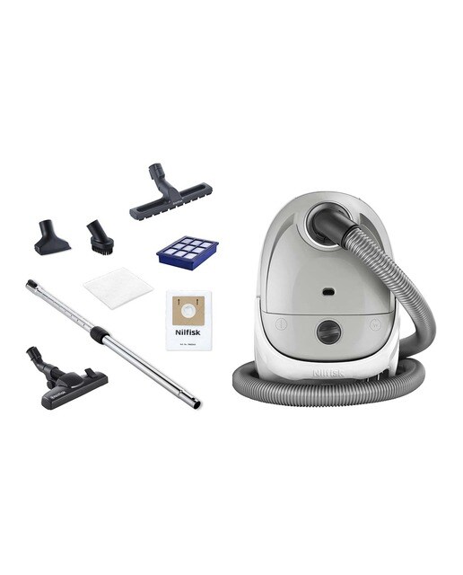 Aspirador con bolsa Nilfisk One Prime and Clean Air filtro HEPA 13 Gris claro-1