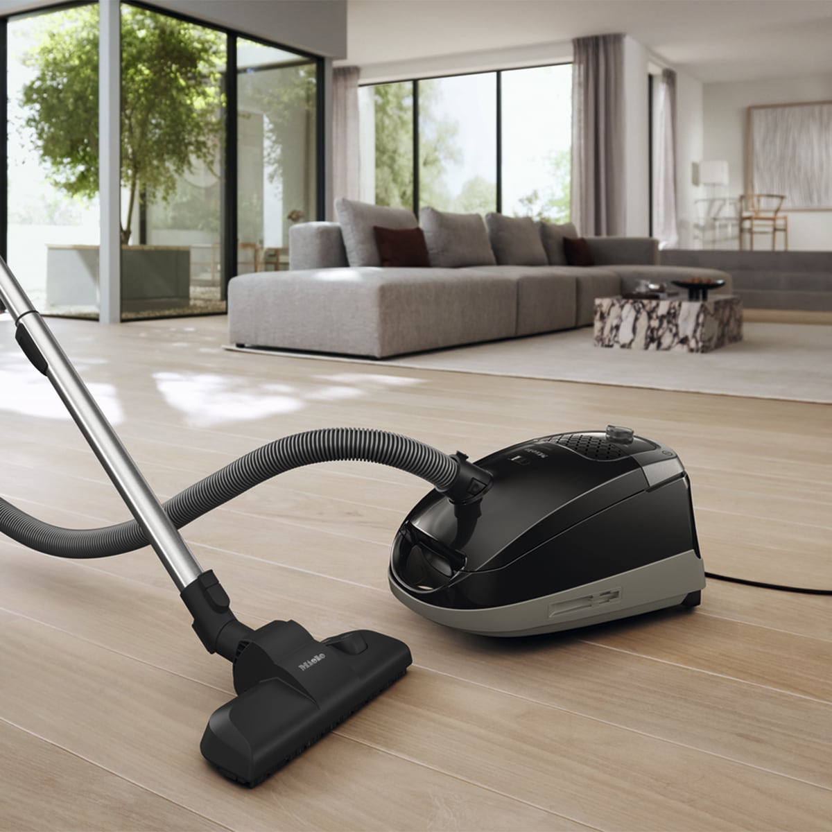 Aspirador com Saco Miele Guard S1 com Filtro AirClean - Preto Preto Obsidiana-6