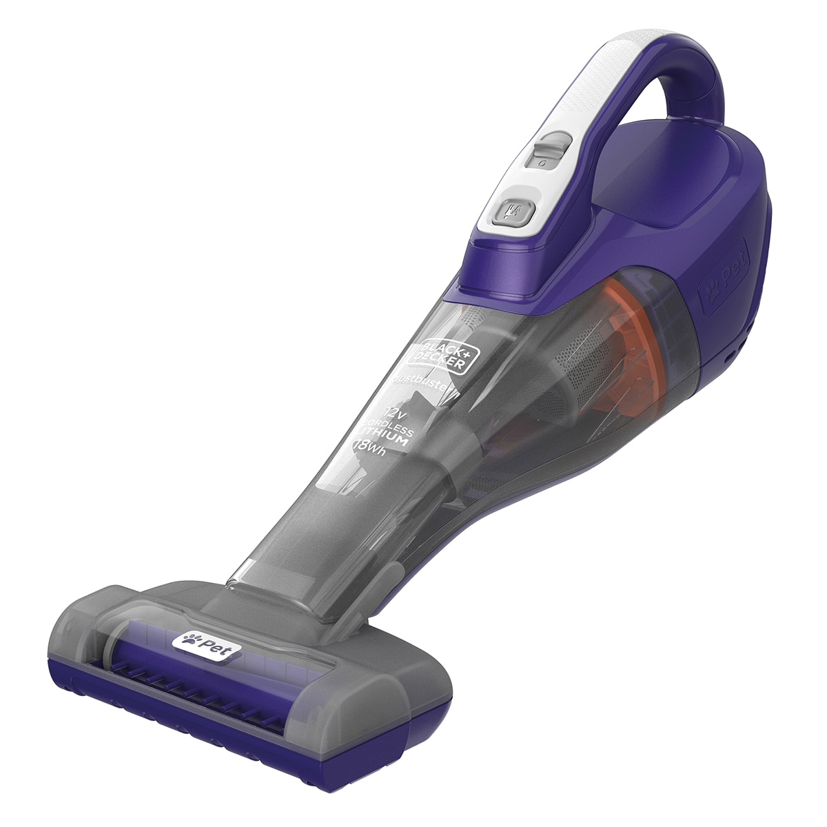 Aspirador de mano Black+Decker DVB-315-JP Dustbuster ciclónico inalámbrico especial mascotas Gris-2