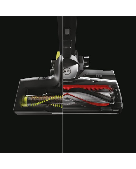 Aspirador de escoba recargable Hoover HF500 cepillo anti-enredos, almacenamiento compacto 11