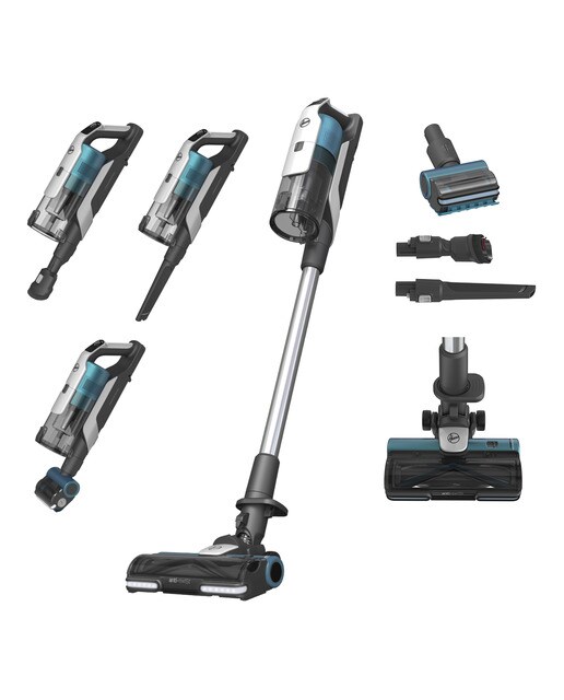 Aspirador de escoba recargable Hoover HF9 especial mascotas, cepillo anti-enredos 1