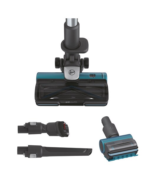 Aspirador de escoba recargable Hoover HF9 especial mascotas, cepillo anti-enredos 12