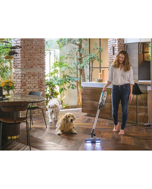Aspirador de escoba recargable Hoover HF9 especial mascotas, cepillo anti-enredos 14