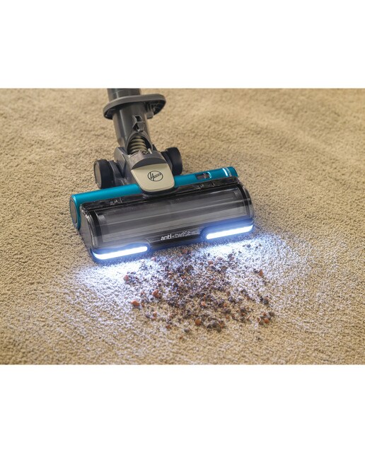 Aspirador de escoba recargable Hoover HF9 especial mascotas, cepillo anti-enredos 16