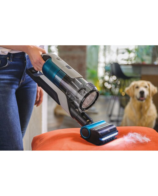 Aspirador de escoba recargable Hoover HF9 especial mascotas, cepillo anti-enredos 21