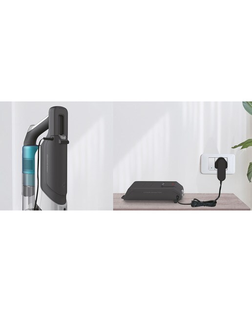 Aspirador de escoba recargable Hoover HF9 especial mascotas, cepillo anti-enredos 22