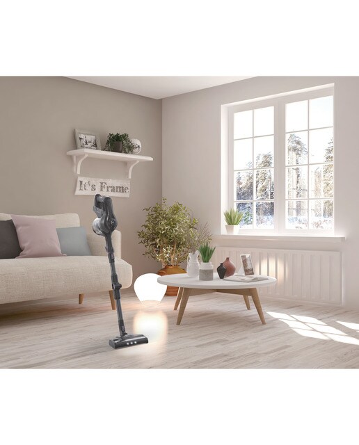 Aspirador de escoba recargable Hoover HF1 tubo flexible, batería extraíble 7