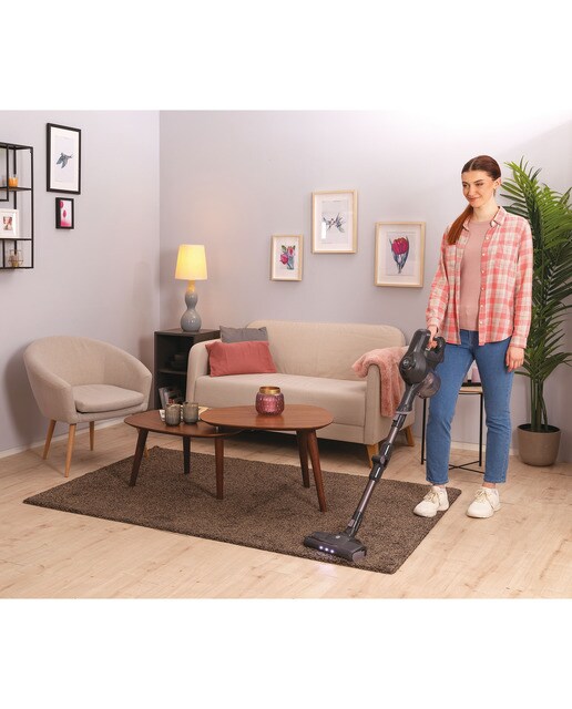 Aspirador de escoba recargable Hoover HF1 tubo flexible, batería extraíble 8