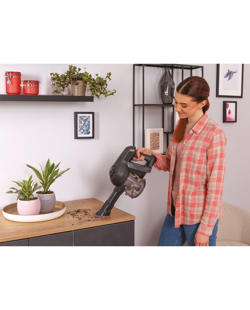 Aspirador de escoba recargable Hoover HF1 tubo flexible, batería extraíble 14