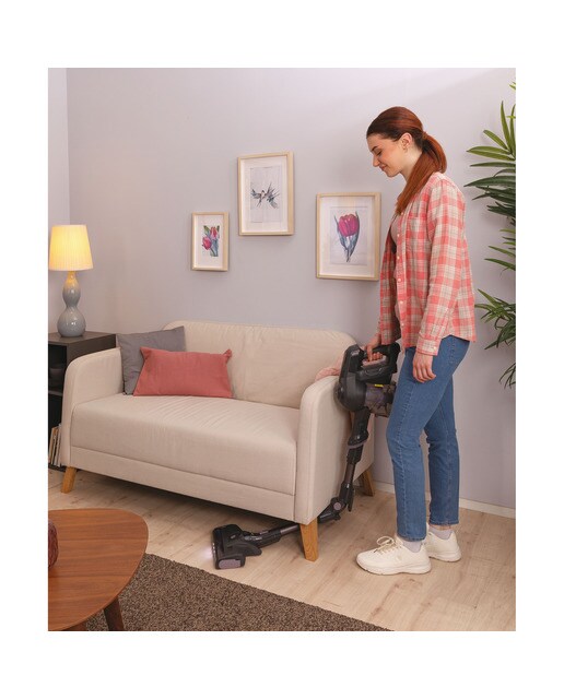 Aspirador de escoba recargable Hoover HF1 tubo flexible, batería extraíble 17