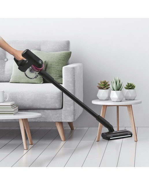 Aspirador de escoba recargable Hoover HF4 con giro de 360º, cepillo anti-enredos 14