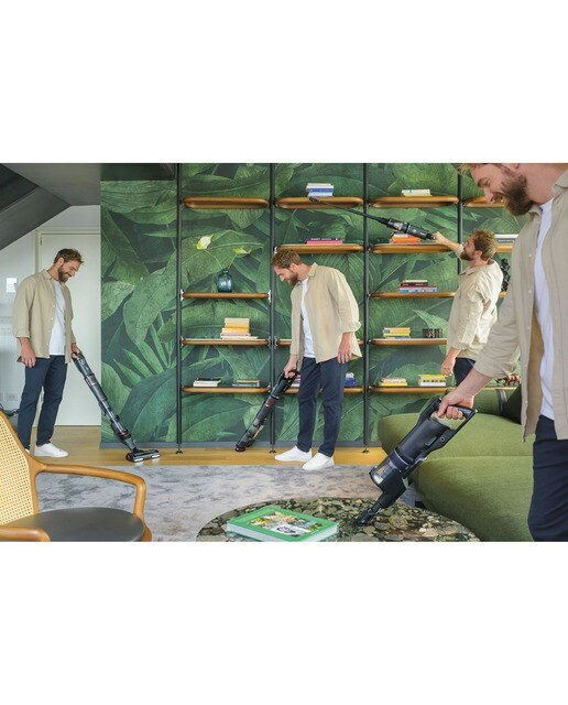 Aspirador de escoba recargable Hoover HFX cepillo con tecnología patentada CornerGenie? 12