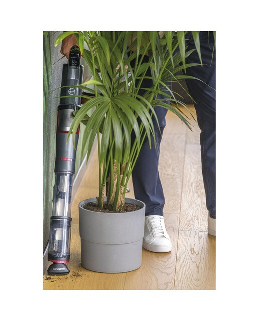 Aspirador de escoba recargable Hoover HFX cepillo con tecnología patentada CornerGenie? 14