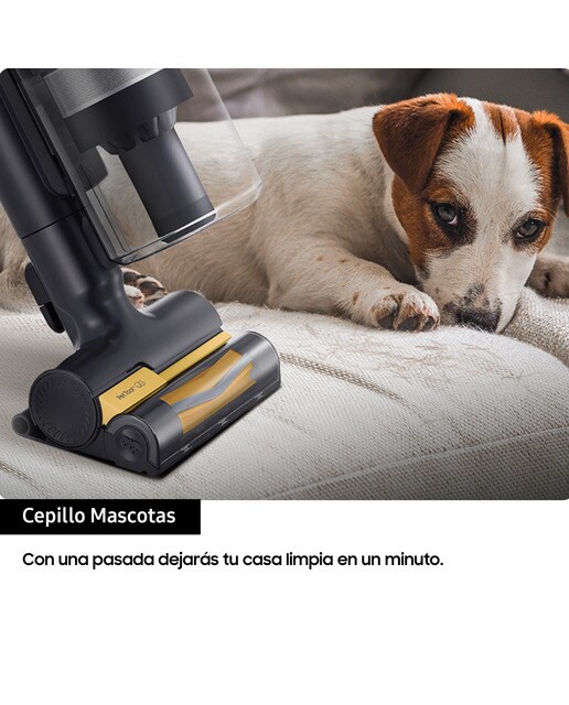 Aspiradora sin Cable Samsung Jet 75E Complete 200AW Cepillo Mascotas VS20B75ACR5/WA Negro Metálico-6