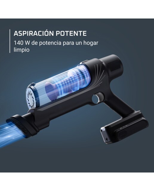 Aspirador de escoba recargable Rowenta X-Pert 7.6 RH6A35WO con Tecnología ciclónica 3